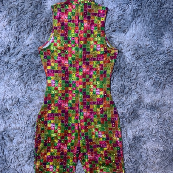 FASHIONNOVA•Colorful bright romper🌈 - Picture 2 of 4